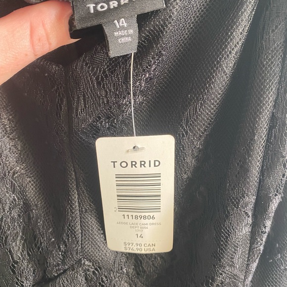 TORRID Black Lace Dress - Picture 4 of 5